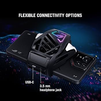 【美品】ROGPhone 8 Pro ＆ AeroActive Cooler X Asus ROG Aeroactive Cooler X for Rog Phone 8 & ROG Phone 8